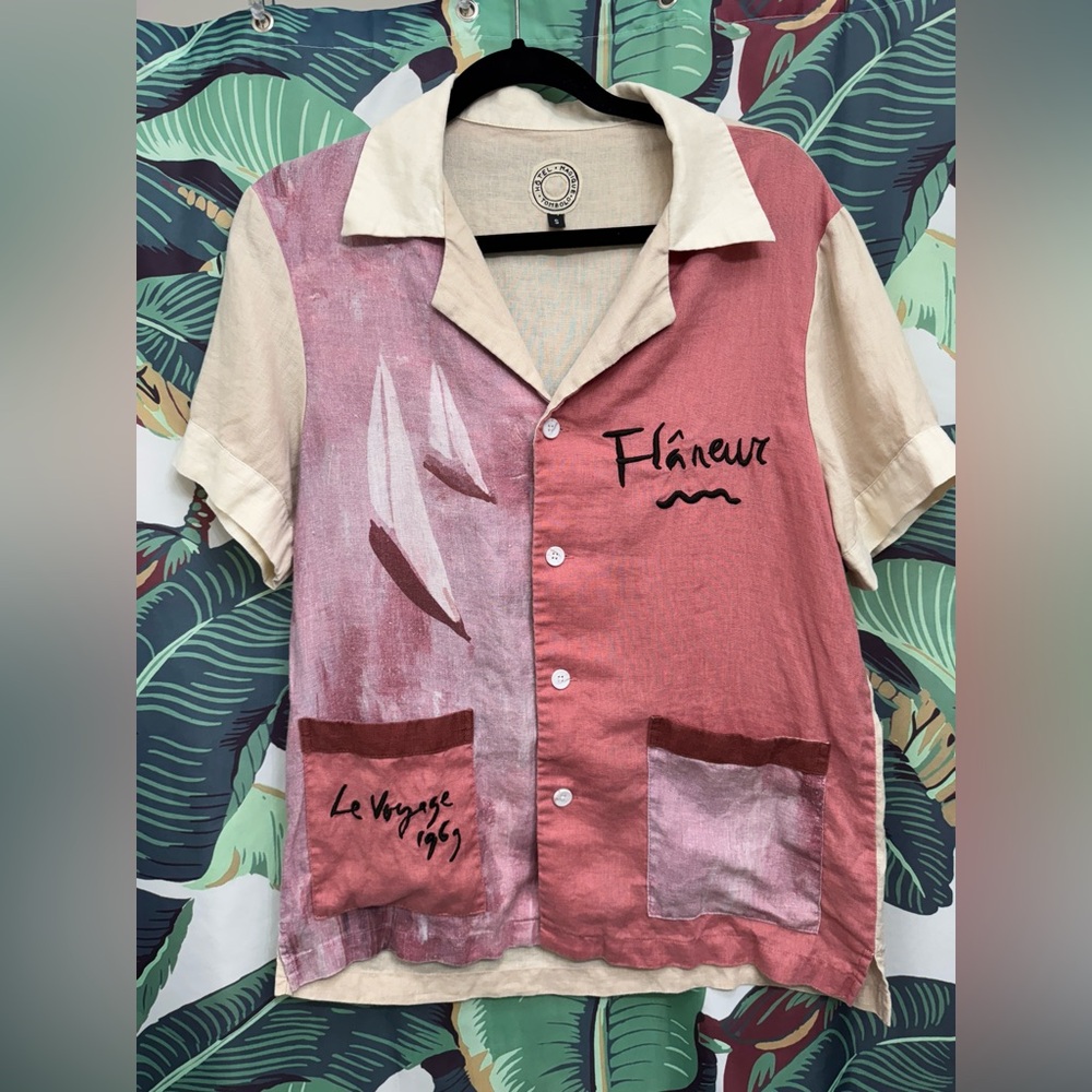 Tombolo x Hotel Magique Linen Cabana Shirt